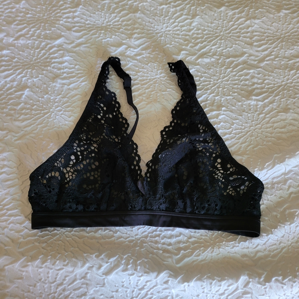 DKNY Black Lace Bralette
